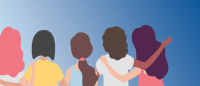 illustration of 5 women